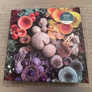 NIB GALISON 500 PIECE PUZZLE SHROOMS IN BLOOM MUSHROOM JIGSAW PUZZLE